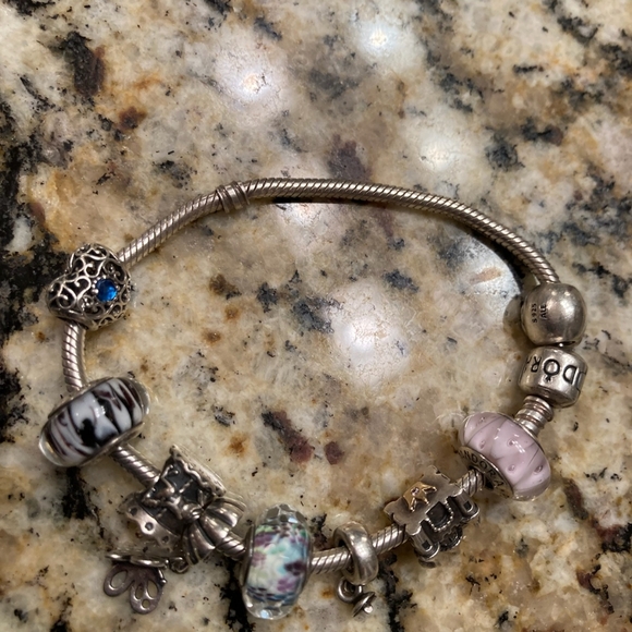 Pandora authentic charm. Merry go Round. S925 Ale and 14k gold. - Picture 7 of 7